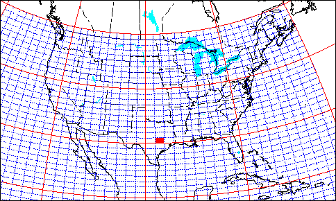 70cm grid map