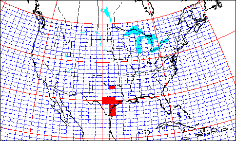 70cm grid map